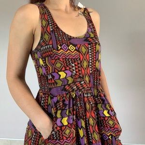Geometric summer dress